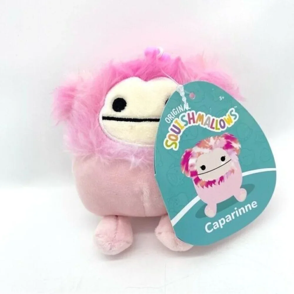 Squishmallow Caparinne Big Foot Clip Plush New